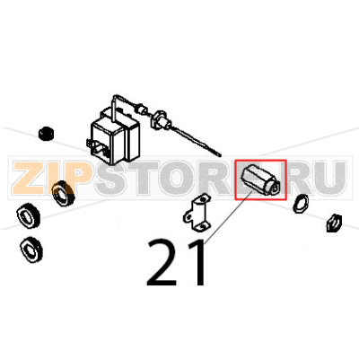 Connect MF 3/8&#039;&#039;-M9x1 Angelo Po FX101E1 Connect MF 3/8''-M9x1 Angelo Po FX101E1Запчасть на деталировке под номером: 21