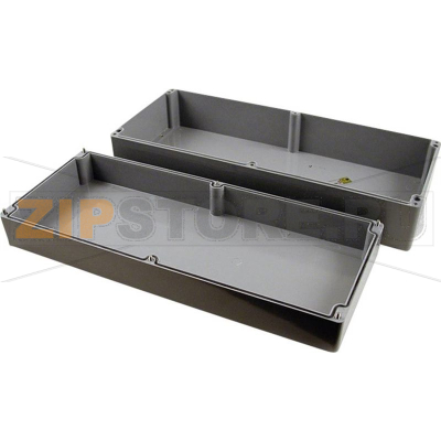 Корпус 600x250x160 мм, материал: полиэстер, серый, 1 шт Hammond 1590ZGRP264 