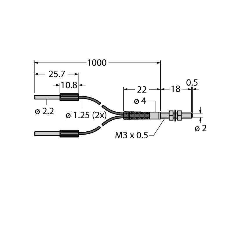 Световод Turck PBT23U-VL 