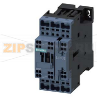 CONT. F. RAILW. A., 3 ПОЛ., AC-3, 11KW/400V, 1S+1OE, AC (40-60HZ)/DC-OPERATED, UC 125V, 0,7...1,25*US, W. VARISTOR INTEGRATED, 3-ПОЛ. SIZE S0, SPRING-TYPE TERM. Siemens 3RT2026-2XG40-0LA2