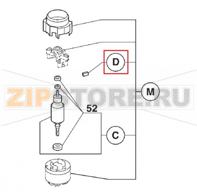 Brush Robot Coupe MP 450 Ultra Combi Brush Robot Coupe MP 450 Ultra Combi

Запчасть на сборочном чертеже под номером: D

Название запчасти Robot Coupe на английском языке: Brush Robot Coupe MP 450 Ultra Combi