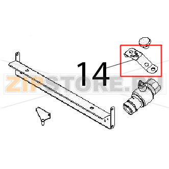 Cock handle Angelo Po 091FR1E Cock handle Angelo Po 091FR1EЗапчасть на деталировке под номером: 14