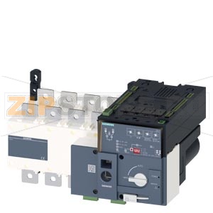 Автоматич. переключатель нагрузки (ATSE) Ue: AC 415V Ith: 400A 4-P 50/60 Hz Siemens 3KC8442-0DA22-0GA3 