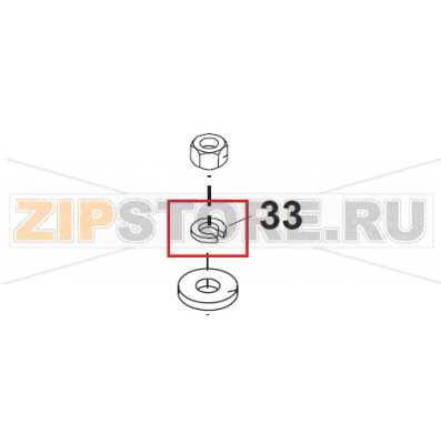 Spring Washer 8mm Bear Varimixer AR40 VL-1S                                                               Spring Washer 8mm Bear Varimixer AR40 VL-1SЗапчасть на сборочном чертеже под номером: 33Название запчасти на датском&nbsp;языке: Spring Washer 8mm Bear Varimixer AR40 VL-1S