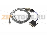 Соединитель линии передачи данных Adapter cable, RJ-50 to D-Sub&nbsp;25 V50-G-2M-PVC-5V-SUBD25 Pepperl+Fuchs
