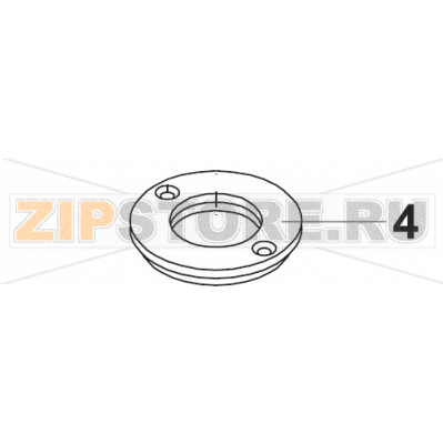 Gear Case Cover Bear Varimixer AR40 VL-1S                                                             Gear Case Cover Bear Varimixer AR40 VL-1SЗапчасть на сборочном чертеже под номером: 4Название запчасти на датском&nbsp;языке: Gear Case Cover Bear Varimixer AR40 VL-1S