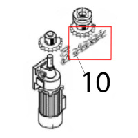 Chain P=1/2" Angelo Po C165D