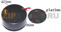 MANOPOLA NERA FAGOR 72X0403 