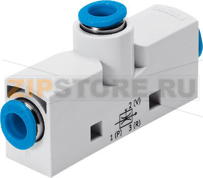 Эжектор вакуумный Festo VN-10-L-T4-PQ2-VQ3-RQ3 