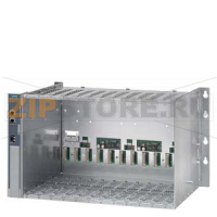 SIPLUS HCS4200 крейт для интеграции макс. 12 силовых модулей (POM) POM4220. Каждый силовой модуль подключается с помощью прямого разъёма к задней шине, смонтированной на задней стенке крейта. Подключение к ПЛК реализуется с помощью центрального интерфейсн