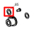 Internal washer D3*D7*0.5t Godex G530