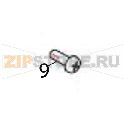 Bind head p tight screw Sato CG408TT Bind head p tight screw Sato CG408TTЗапчасть на деталировке под номером: 9Название запчасти на английском языке: Bind head p tight screw Sato CG408TT.