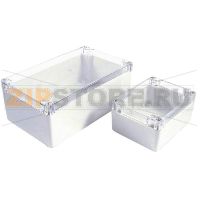 Корпус 120x120x60 мм, материал: поликарбонат, белый, 1 шт Axxatronic 7200-278C 