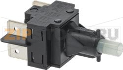 ВЫКЛЮЧАТЕЛЬ ДВУХПОЛЮСНЫЙ ЧЕРНЫЙ 16А 250В 