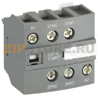 Блок контактный, дополнительный, CAT4-11MRT ABB 1SBN010154R1111