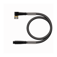 Кабель PUR Turck PKW4M-0.2-PSG3S/TXL