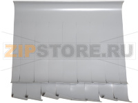 Шторка длинная (крайняя) без прутка Abat МПТ-2000 (л)