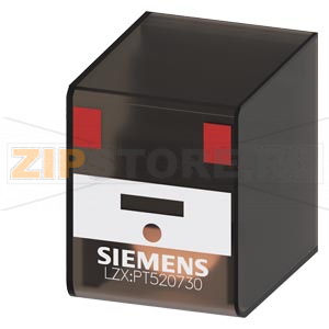 ВТЫЧНОЕ РЕЛЕ 4 П КОНТАКТА,W/O TEST BR. 230V AC Siemens LZX:PT520730 