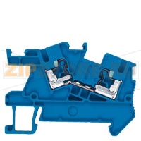 INSTA through-type terminal 2.5 mm2, 5.2 mm width blue Siemens 8WH6001-0AF01