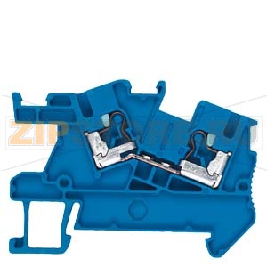 INSTA through-type terminal 2.5 mm2, 5.2 mm width blue Siemens 8WH6001-0AF01 