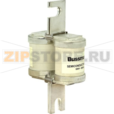 Предохранитель, 500 A, AC 690 В, 200 кА, BS88, 83x136 мм, aR, BS, 110 мм Eaton 500A 690V TYPE T F 