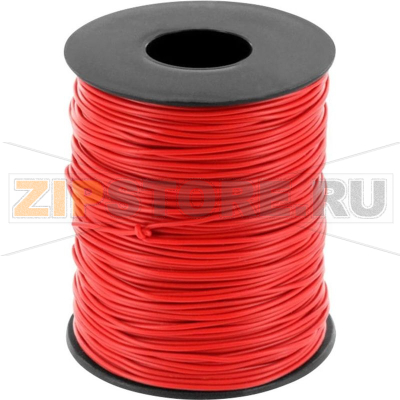 Провод медный 1x0.5 мм, красный, 100 м Beli Beco D 105/100 