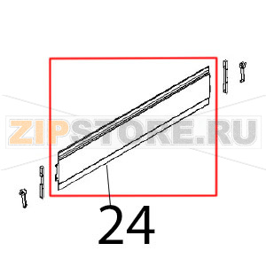 Omega paratia Angelo Po FX201G3 Omega paratia Angelo Po FX201G3Запчасть на деталировке под номером: 24
