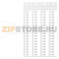inscription label, front, with L2, vertical, terminal width: 5 mm, H: 7 mm, white Siemens 8WA8348-2AD