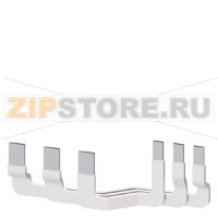 Набор соединительных шин между контактором для включения треугольником 3RT1.5 и контактор для включения звездой 3RT2 (S3) , со стороны отвода Siemens 3RA1953-3G