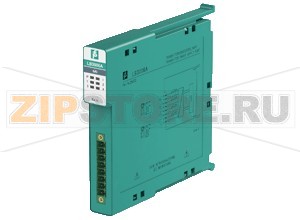 Компонент аналогового входа HART Transmitter Power Supply LB3006A Pepperl+Fuchs SlotsOccupied slots1SupplyConnectionbackplane busRated voltage12 V DC , only in connection with the power supplies LB9***Power dissipation1.5 WPower consumption3 WInternal busConnectionbackplane busInterfacemanufacturer-specific bus to standard com unitAnalog inputNumber of channels4Suitable field devicesField devicepressure converterField device [2]flow converterField device [3]level converterField device [4]Temperature ConverterField device interfaceConnection2-wire transmitterConnection2-wire transmitter (HART):supply circuit: channel I 1+, 2-, channel II 3+, 4-, channel III 5+, 6-, channel IV 7+, 8-Transmitter supply voltagemin. 15 V at 20 mA   21.5 V at 4 mAInput resistance15 &OmegaConversion timemax. 100 msLine fault detectioncan be switched on/off for each channel via configuration tool , configurable via configuration toolShort-circuitfactory setting: > 22 mA configurable between 0&nbsp...&nbsp26 mAOpen-circuitfactory setting: < 1 mA configurable between 0&nbsp...&nbsp26 mAHART communicationyesHART secondary variableyesTransfer characteristicsDeviationAfter calibration0.1 % of the signal range at 20 °C (68 °F)Resolution12 Bit (0 ... 26 mA)Refresh time100 msIndicators/settingsLED indicatorPower LED (P) green: supply Diagnostic LED (I) red: module fault , red flashing: communication error , white: fixed parameter set (parameters from com unit are ignored) , white flashing: requests parameters from com unit Status LED (1-4) red: line fault (lead breakage or short circuit)Directive conformityElectromagnetic compatibilityDirective 2014/30/EUEN 61326-1:2006ConformityElectromagnetic compatibilityNE 21:2007Degree of protectionIEC 60529:2000Ambient conditionsAmbient temperature-20 ... 60 °C (-4 ... 140 °F) , 70 °C (non-Ex)Storage temperature-25 ... 85 °C (-13 ... 185 °F)Shock resistanceshock type I, shock duration 11 ms, shock amplitude 15 g, number of shocks 18Vibration resistancefrequency range 10 ... 150 Hz transition frequency: 57.56 Hz, amplitude/acceleration &plusmn 0.075 mm/1 g 10 cyclesfrequency range 5 ... 100 Hz transition frequency: 13.2 Hz amplitude/acceleration &plusmn 1 mm/0.7 g 90 minutes at each resonanceDamaging gasdesigned for operation in environmental conditions acc. to ISA-S71.04-1985, severity level G3Mechanical specificationsDegree of protectionIP20 when mounted on backplaneConnectionremovable front connector with screw flange (accessory)wiring connection via spring terminals (0.14&nbsp...&nbsp1.5&nbspmm2) or screw terminals (0.08&nbsp...&nbsp1.5&nbspmm2)Massapprox. 90 gDimensions16 x 100 x 102 mm (0.63 x 3.9 x 4 inch)Data for application in connection with hazardous areasCertificateBVS 12 ATEX E 115 XMarking II 3 G Ex nA [ic] IIC T4 GcGalvanic isolationInput/power supply, internal bussafe electrical isolation acc. to EN 60079-11, voltage peak value 375 VDirective conformityDirective 2014/34/EUEN 60079-0:2009 EN 60079-11:2007 EN 60079-15:2010International approvalsATEX approvalBVS 12 ATEX E 115 XIECEx approvalBVS 11.0068XApproved forEx nAc [ic] IIC T4Marine approvalLloyd Register15/20021Bureau Veritas Marine22449/B0 BV