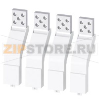 front, accessible main conn. pieces, mounting as alternat. to h/v orient. 4 units f. guide frames accessory for circuit breaker 3WL10 / 3VA27 Siemens 3VW9011-0AN02