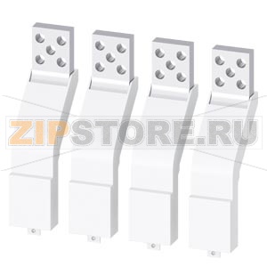 front, accessible main conn. pieces, mounting as alternat. to h/v orient. 4 units f. guide frames accessory for circuit breaker 3WL10 / 3VA27 Siemens 3VW9011-0AN02 