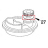 Washer, Shim KitchenAid K5