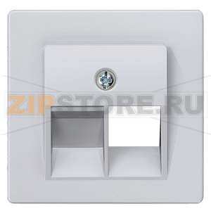 DELTA I-SYSTEM АЛЮМИНЕВЫЙ МЕТАЛЛИК КРЫШКА СИСТЕМНОЙ РОЗЕТКИ  1X8-ПОЛЮС. 55X55MM Siemens 5TG1260 