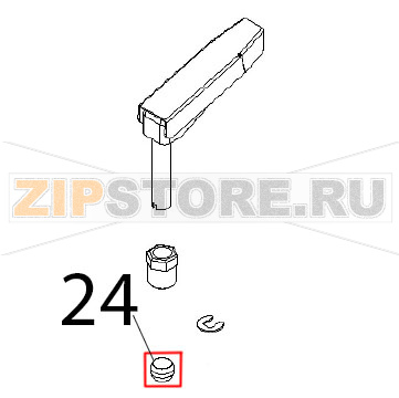 Bicono Ø: 8x6.5 Angelo Po 1G1FA0G Bicono Ø: 8x6.5 Angelo Po 1G1FA0GЗапчасть на деталировке под номером: 24
