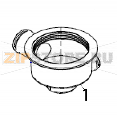 Pass-through pail 1 pump Fagor CO-172 DD Pass-through pail 1 pump Fagor CO-172 DDЗапчасть на деталировке под номером: 1Название запчасти Fagor на английском языке: Pass-through pail 1 pump CO-172 DD.