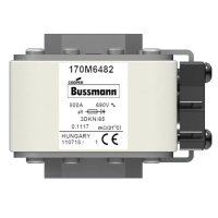 Предохранитель, 800 A, AC 690 В, size 3, 76x92x63 мм, aR, IEC Eaton FUSE 800A 690V 3DKN/65 AR