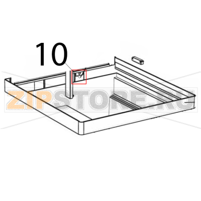 Longherone DX Silanos NE1300 Longherone DX Silanos NE1300Запчасть на деталировке под номером: 10