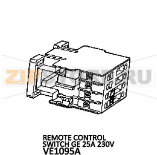 Remote control switch GE 25A 230V Unox XB 693 Remote control switch GE 25A 230V Unox XB 693Запчасть на деталировке под номером: 190Название запчасти на английском языке: Remote control switch GE 25A 230V Unox XB 693