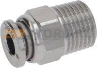 STRAIGHT QUICK COUPLING ø 1/8M - 4 mm