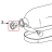 Cap, Attachment Hub White KitchenAid KSM103