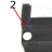 Kit, center frame assembly Zebra P430i