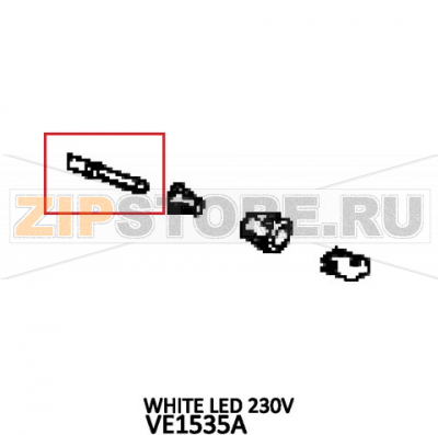 White led 230V Unox XB 693 White led 230V Unox XB 693Запчасть на деталировке под номером: 135Название запчасти на английском языке: White led 230V Unox XB 693