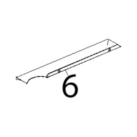 Divisorio carter aria inox Unox XVC 504