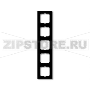 Рамка пятиместная, антрацитовая ABB 2CKA001754A4244 