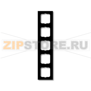 Рамка пятиместная, антрацитовая ABB 2CKA001754A4244 