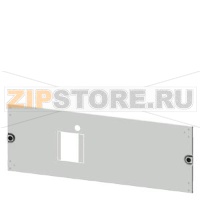 SIVACON S4 Masking frame SENTRON 3VA 3VA12 (up to 250 A) 3-pole Mounting position horizontal withdrawable connection Number of switches 1 Height 250 mm Width 800 mm Siemens 8PQ2025-8BA12