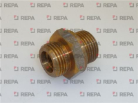 RACCORDO ø 3/8M-3/8M FORO ø 1/8F