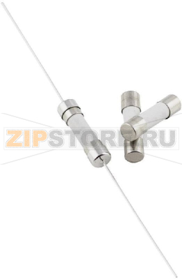 Предохранитель DC 5x20 мм, 6.3 А, 250 В/DC, -T-, 1 шт TRU Components TC-522625 