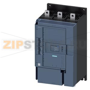 Устройство плавного пуска SIRIUS, ном. рабочее напряжение 200-480 В, ном. рабочий ток 370 A, ном. питающее напряжение управление 110-250 В AC , пружинные клеммы, аналоговый выход Siemens 3RW5246-2AC14 